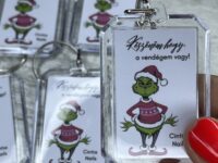 Grinch - kulcstartó